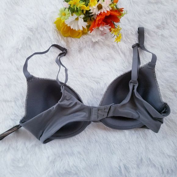 Simply Vera Wang Full Coverage Gray Bra Sz 34D NWT - Picture 4 of 7
